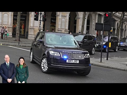 Video: Prins Harrys motorcade har en olycka