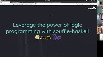 Leverage the power of logic programming using souffle-haskell - Luc Tielen
