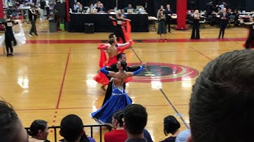 MIT Open 2018 - Novice Standard Quickstep - Quarterfinal