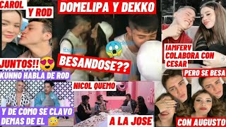Domelipa Y Dekko Se Besan Iamferv Y Cesar Nicol Trata Mal A La Jose Video En Contexto