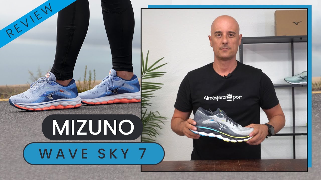 Comprar Mizuno Wave Sky 7, Zapatillas para correr azules para hombre
