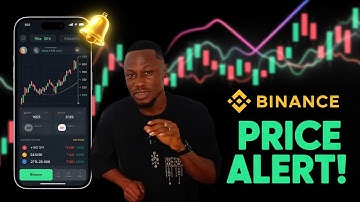 How to set up a custom crypto price alert on binance 
