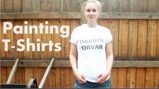 How To Paint T-shirts