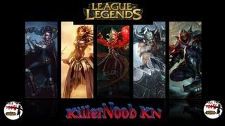 Vayne Leona Vladimir Tryndamere Zed League of Legends KillerNoob [KN] (spain) 5vs5