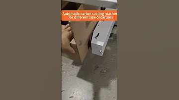Effortless Carton Sealing: Adaptable to Any Size,automatic seal different size of carton