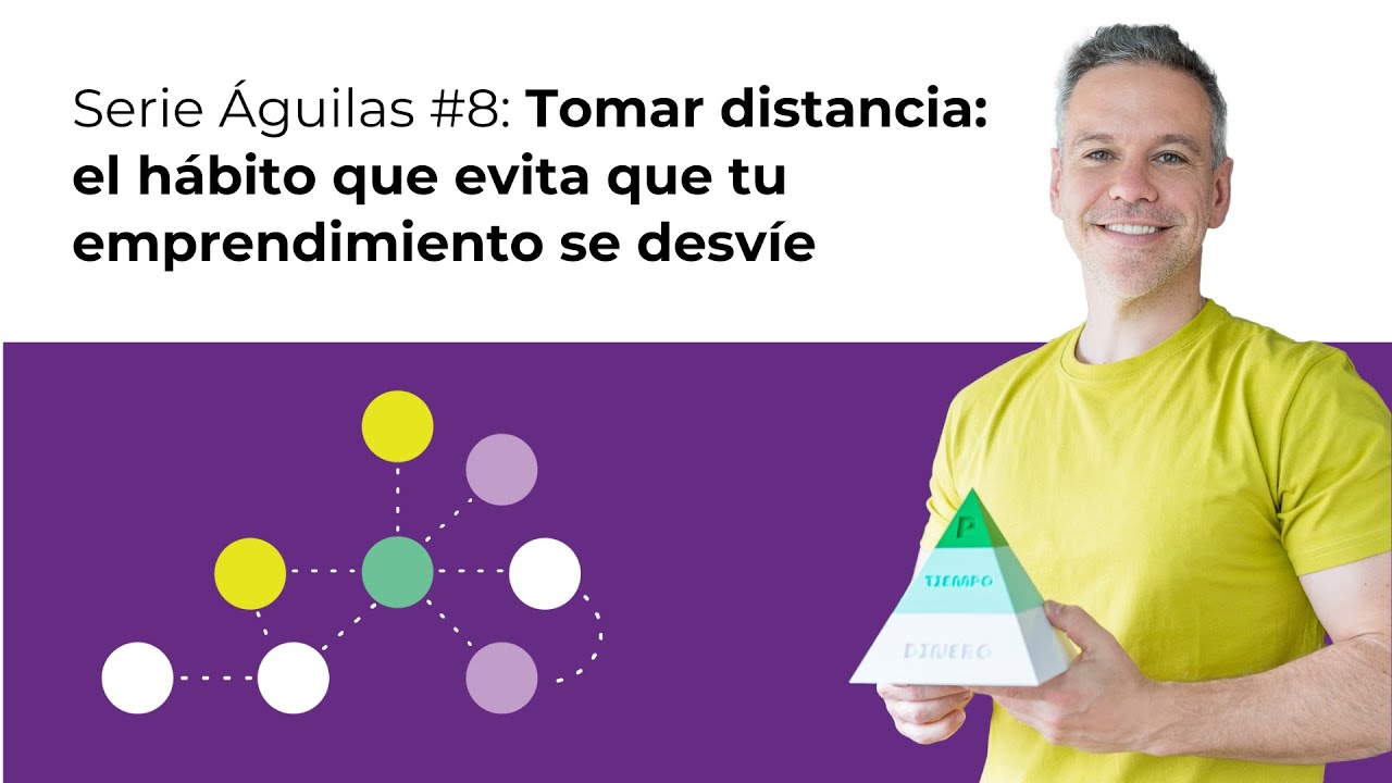 Serie Águilas #8: Tomar distancia: el hábito que evita que tu emprendimiento se desvíe