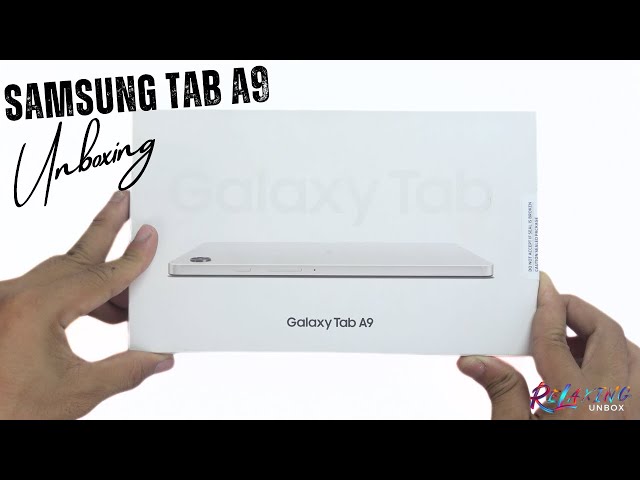 Samsung Galaxy Tab A9  Unboxing and First Impressions 