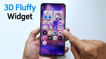 install One Ui 8 3D Fluffy Widget on Samsung