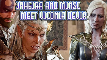 Jaheira and Minsc meet an old friend from the past games