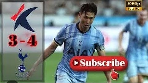 K League vs Tottenham 3-4 Highlights All Goals & Friendly Match Pre Season 2024 HD