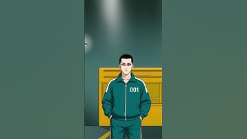 What If Gun Park Was In Squid Game? 💀 #manhwa #lookism #squidgame #anime #animation #shorts
