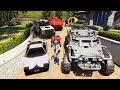 GTA 5 - Stealing EMERGENCY Vehicles with Michael! (Real Life Cars #94)