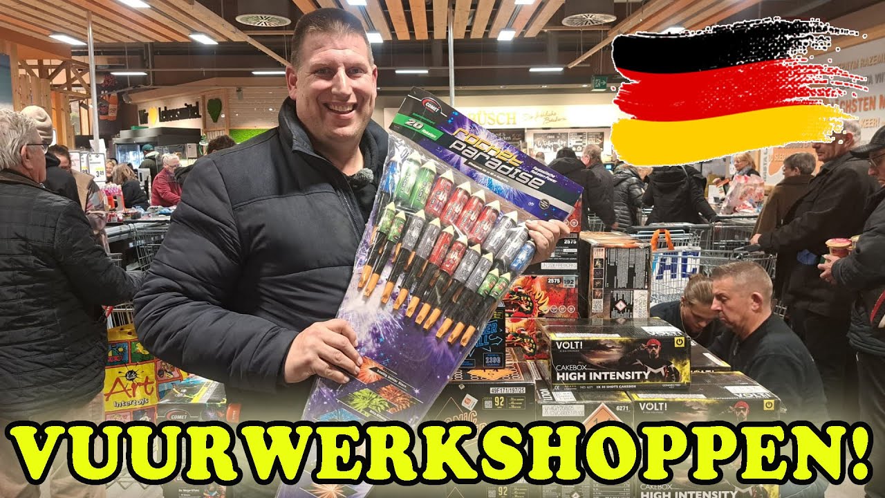 VUURWERKSHOPPEN DUITSLAND 2025!!!
