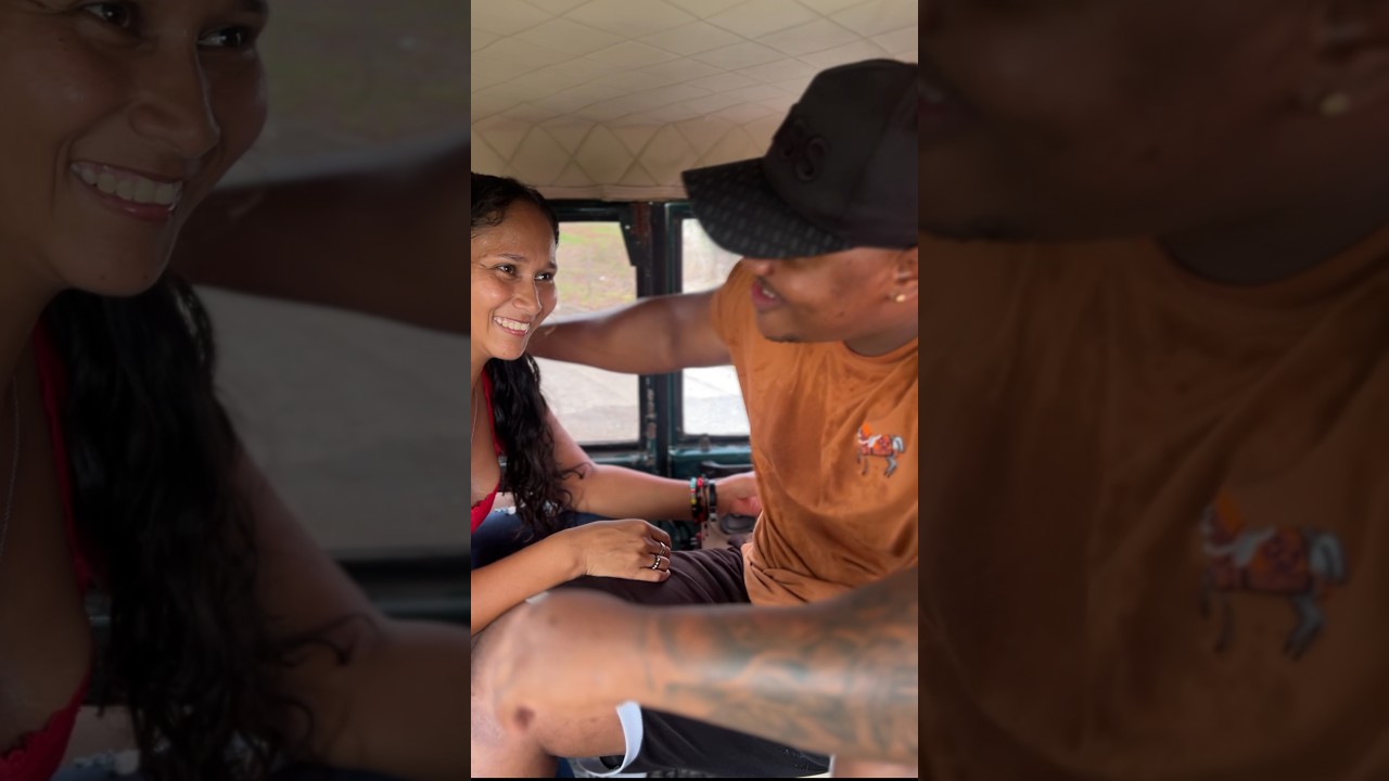 Acepto los retos y termino en el carro del amor 😻😱