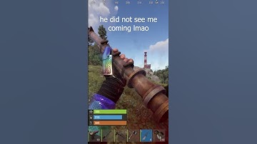 accidentally had god mode on lol #rust