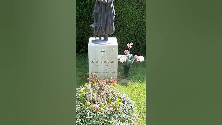 Auch das ist Wien! - Grab von Inge Konradi - Kammerschauspielerin! - #shorts #grab  #wien