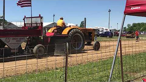 Tony pulling the GVI in Butler 2017