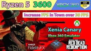 Increase FPS in Town over 30 FPS - Red Dead Redemption • 960p • Xenia Canary | Ryzen 5 3600
