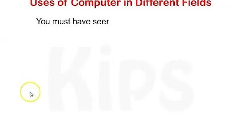 Class 2 Ch 1 Computer - A Machine Part 2