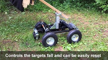 Controlled Fall Bracket for MotoShot Moving Target Systems