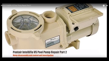 Pentair Intelliflo VS Pool Pump Repair Part 2