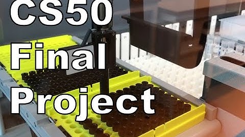 CS50 final project – Generating instructions for a Tecan Freedom Evo liquid handling biobank robot