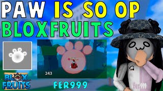 Account bloxfruits Most expensive fruit paw / paw, Saber 183