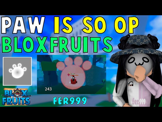 Paw (não permanente) Blox fruits - Roblox - Blox Fruits - GGMAX