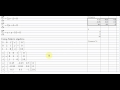 Lagrangian Multiplier Method: Excel