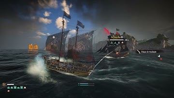 Skull and Bones | Sambuk vs two Brigantines