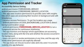 App permission and tracker screenshot 5
