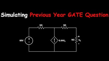 PROBLEM WITH DEPENDENT SOURCE | PREVIOUS GATE QUESTION | SSC JE, PSC, GATE | NETWORK THEOREM