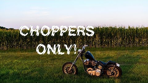 Midwest motorcycle memories, summer of 2025. CHOPPERS!