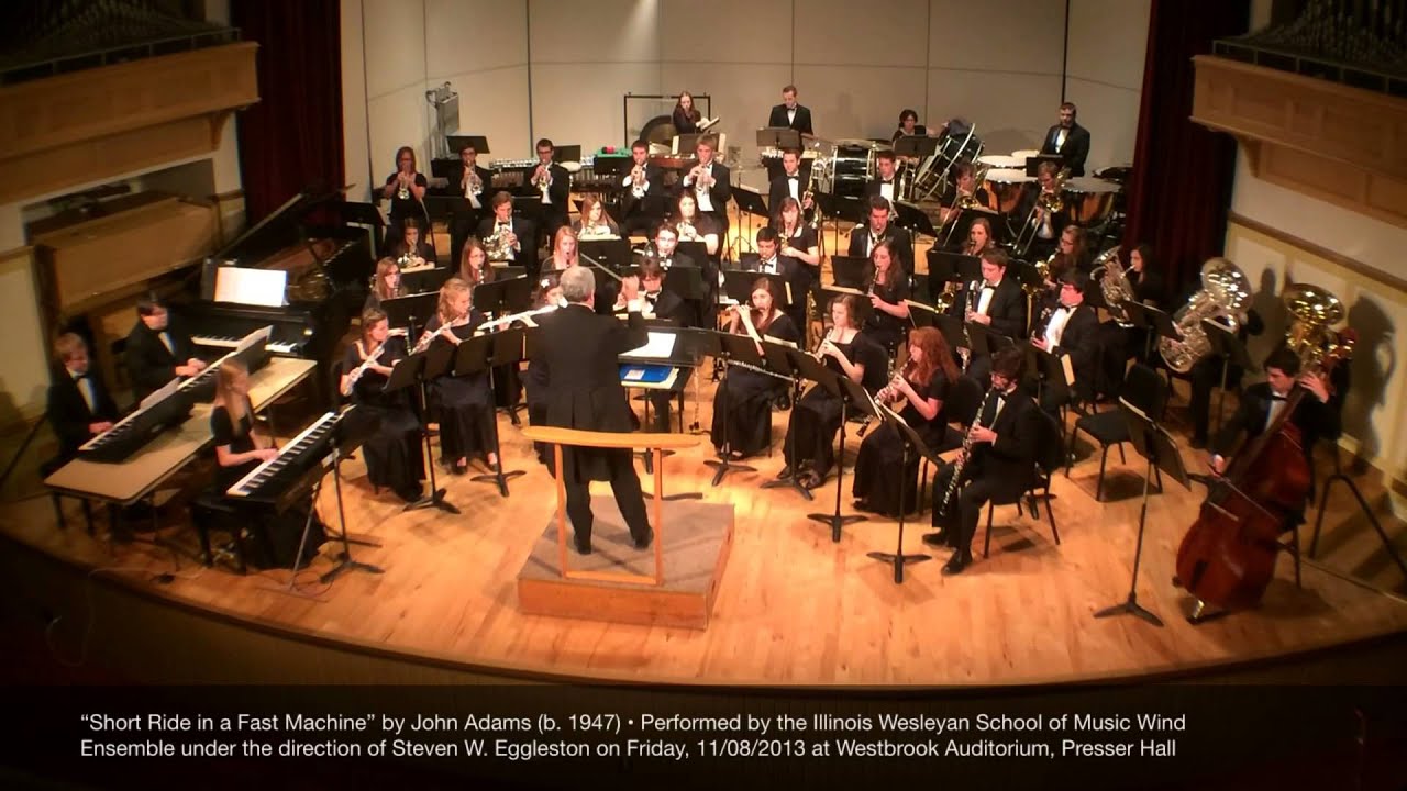 "Short Ride in a Fast Machine" by John Adams (b. 1947) - YouTube
