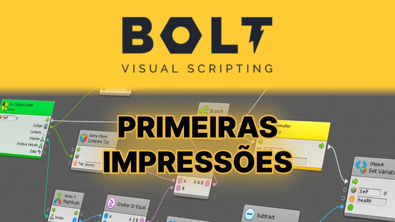 BOLT - Instalação e Olá Mundo em Visual Script - Bolt Tutorial - YouTube