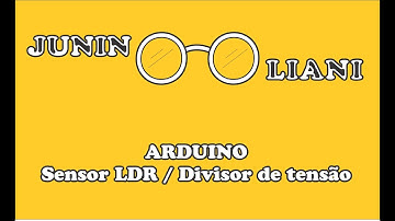 Sensor LDR   divisor de tensao