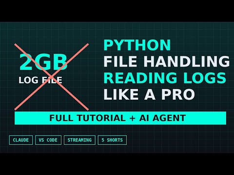 Python File Handling: Reading Logs Like a Pro 🤖