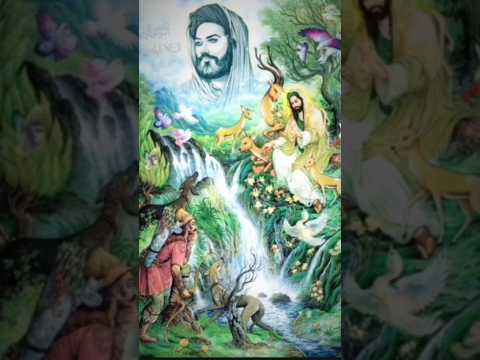 قصه الامام الرضا عليه السلام مع الغزال والصياد