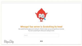 404 Error on Scratch