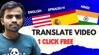 Free Professional AI Voice Dubbing || Dubbed Your Video In Any Language || Free Ai Voice  Translator