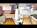 RENOVATING AN OUTDATED HOME // Sims 4 Speed Build