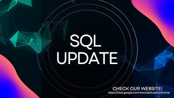 SQL UPDATE Statement Explained | How to Modify Data in SQL