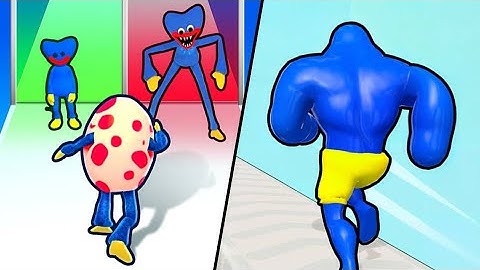 Monster Egg | Big Man Race 3D / All Level Gameplay: Android,iOS