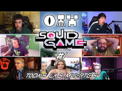 😂 MEJORES MOMENTOS DE SQUID OYUN MINECRAFT #1 😂/ 😆 TODAS LAS MUERTES DEL DIA #1 😆