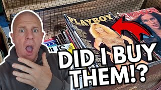 Buying Vintage PLAYBOY MAGAZINES to Resell On Ebay!! 😳