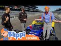 Blippi en el Indianapolis Motor Speedway | Aprende con Blippi | Videos educativos para niños