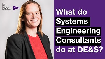 What do Systems Engineering Consultants do at DE&S?