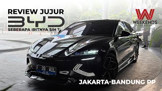 Honest review of BYD Seal Test JKT-Bandung: How economical is the electricity cost?