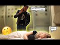 SNEAKING OUT THE HOUSE IN THE MIDDLE OF THE NIGHT PRANK ON GIRLFRIEND! *SHE KICKS ME OUT*