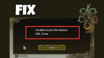 How to Fix EW_31cee Unable to Join Session / Unable to Join Friends Error in Monster Hunter Wilds